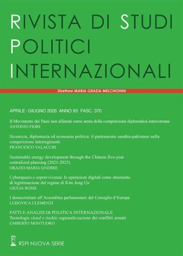 Rivista di studi politici internazionali