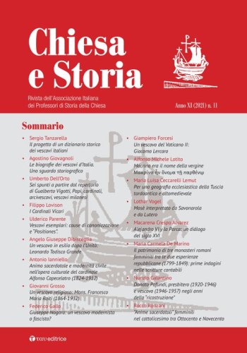Chiesa e storia. Rivista dell'Associazione Italiana dei Professori di Storia della Chiesa