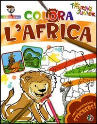 Colora l'Africa. Con stickers