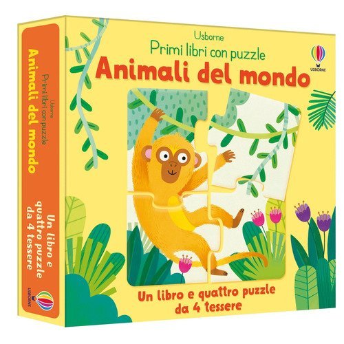 Animali del mondo. Primi libri con puzzle
