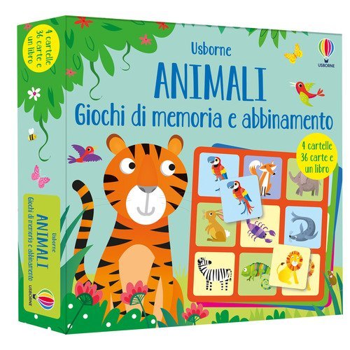 Animali. Giochi di memoria e abbinamento