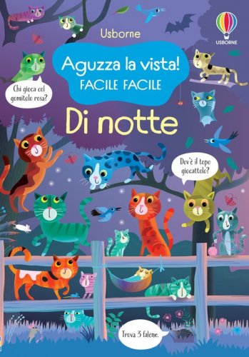 Di notte. Aguzza la vista! Facile facile. Giochi e passatempi