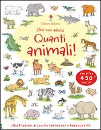 Quanti animali! Con adesivi
