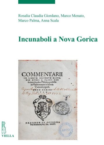 Incunaboli a Nova Gorica-Inkunabule v Novi Gorici