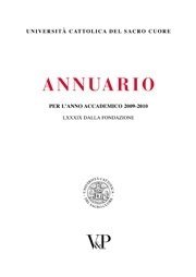 Annuario per l'a.a. 2009-2010 - LXXXIX dalla fondazione