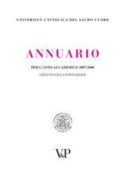 Annuario per l'anno accademico 2007-2008