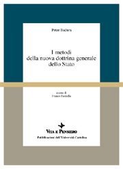 I metodi della nuova dottrina generale dello Stato