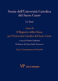 Storia dell'Universit&agrave; Cattolica del Sacro Cuore. Le fonti
