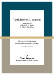 Testi, intertesti, contesti - Seminario su &laquo;The Wife of Bath&raquo; di &Eacute;il&iacute;s N&iacute; Dhuibhne